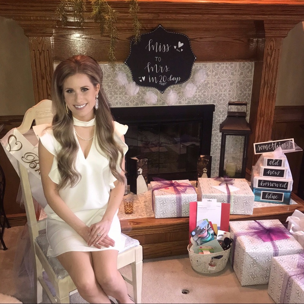 Bridal shower dress